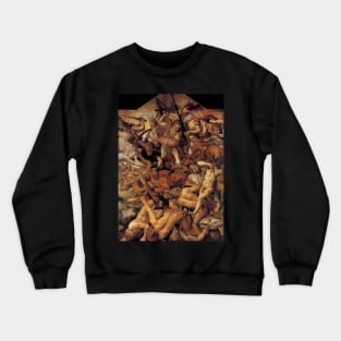 Het gevecht van de opstandige engelen - Frans Floris I Crewneck Sweatshirt